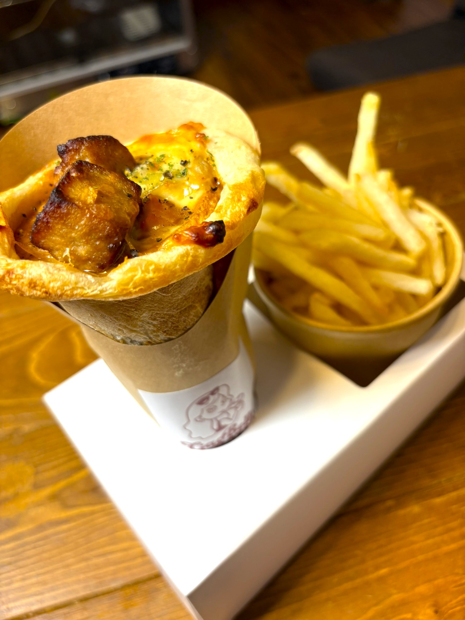 ピザコーン・フライドポテトセット