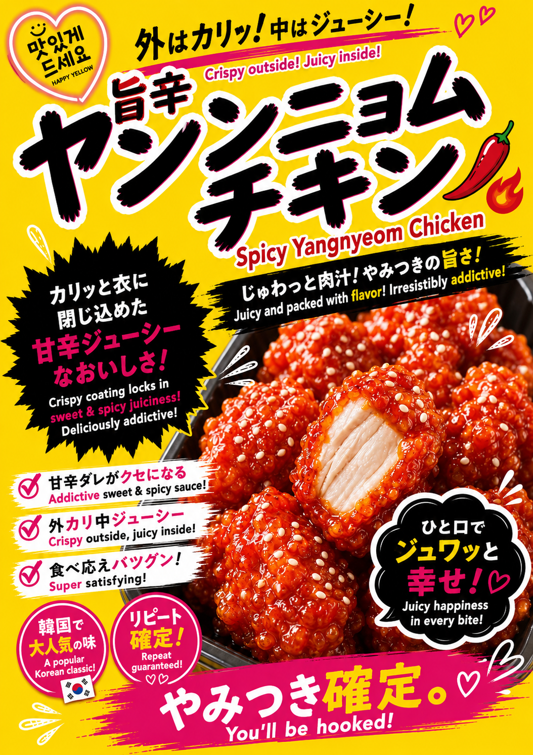 ヤンニョムチキン