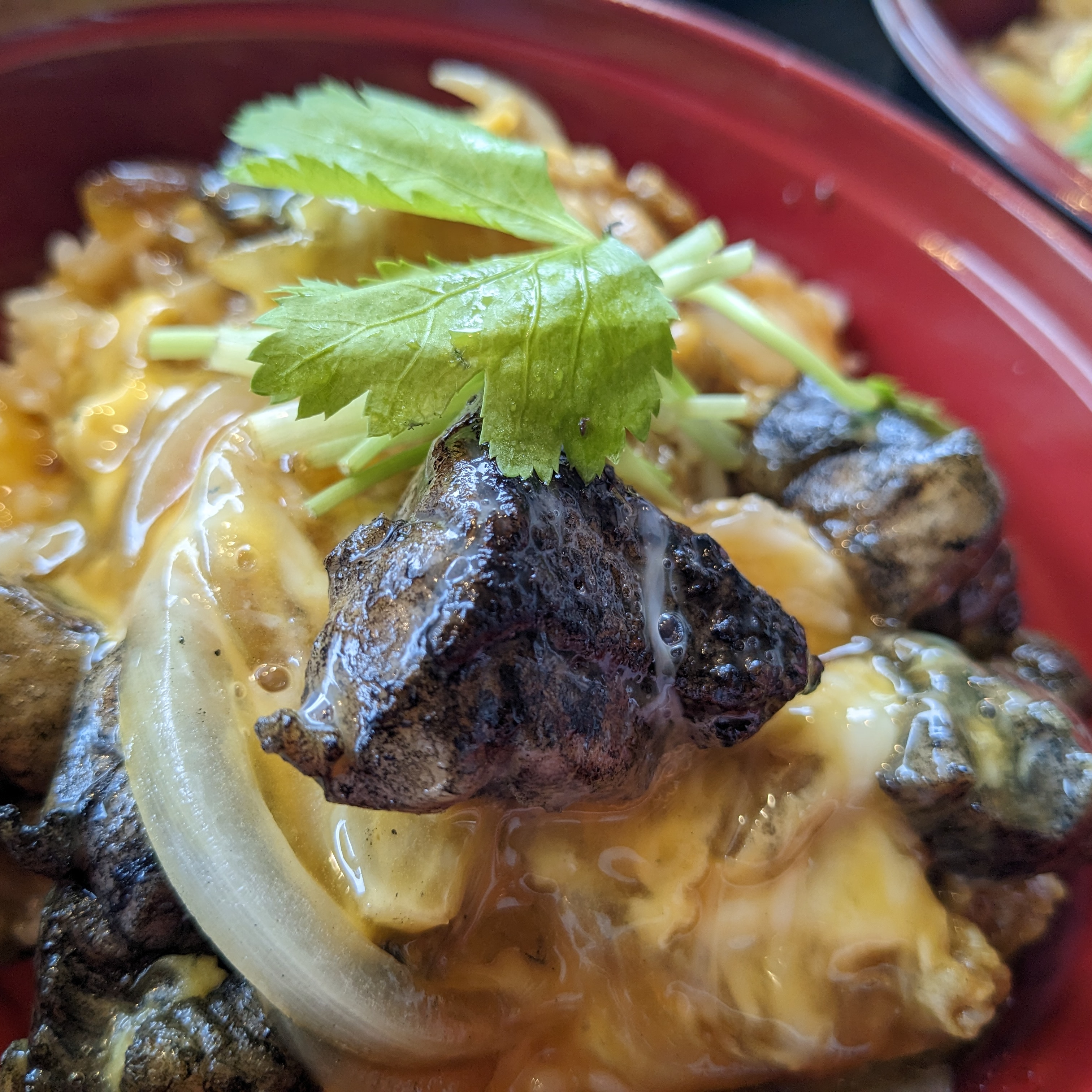 炭焼親子丼