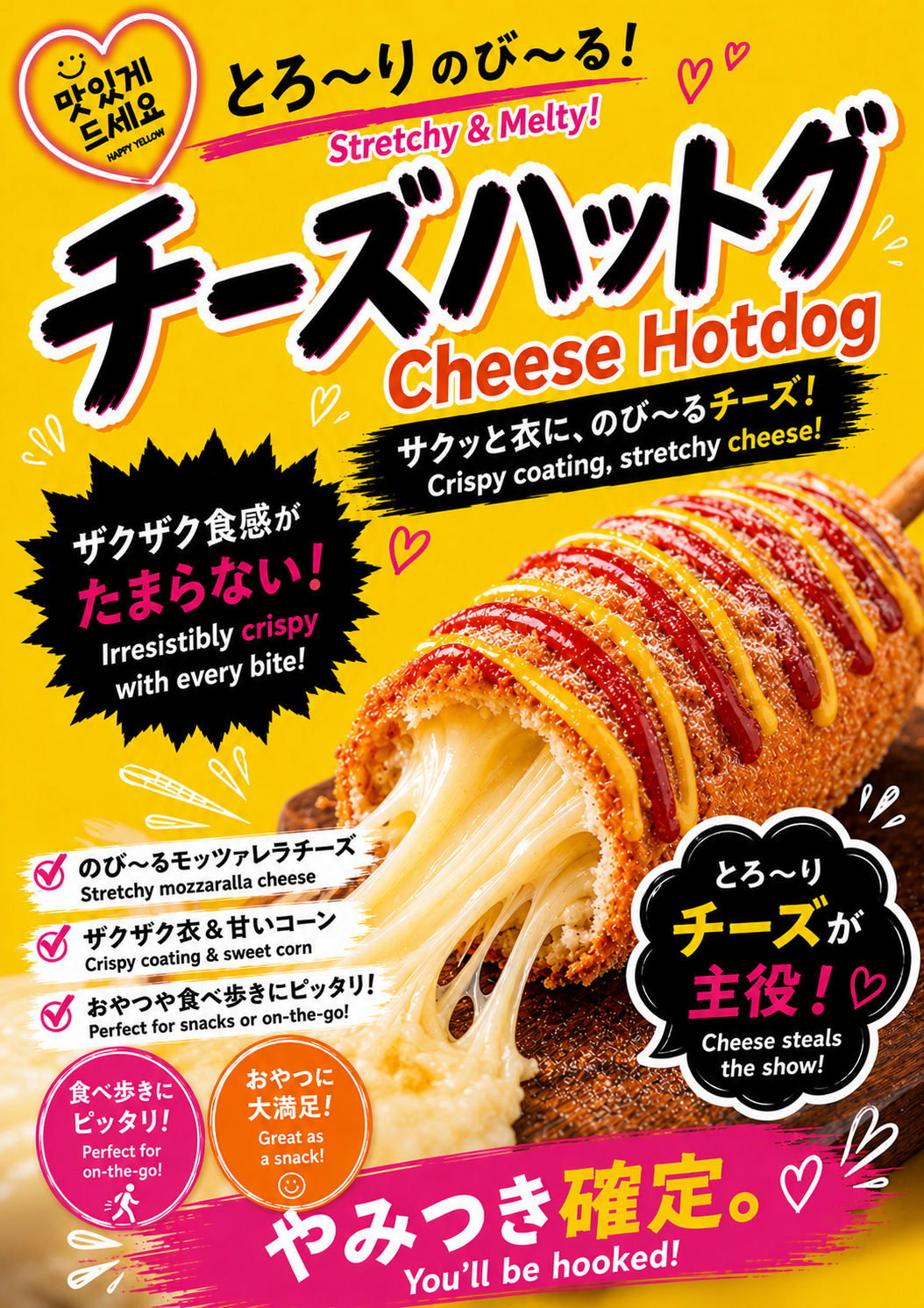 チーズハットグ