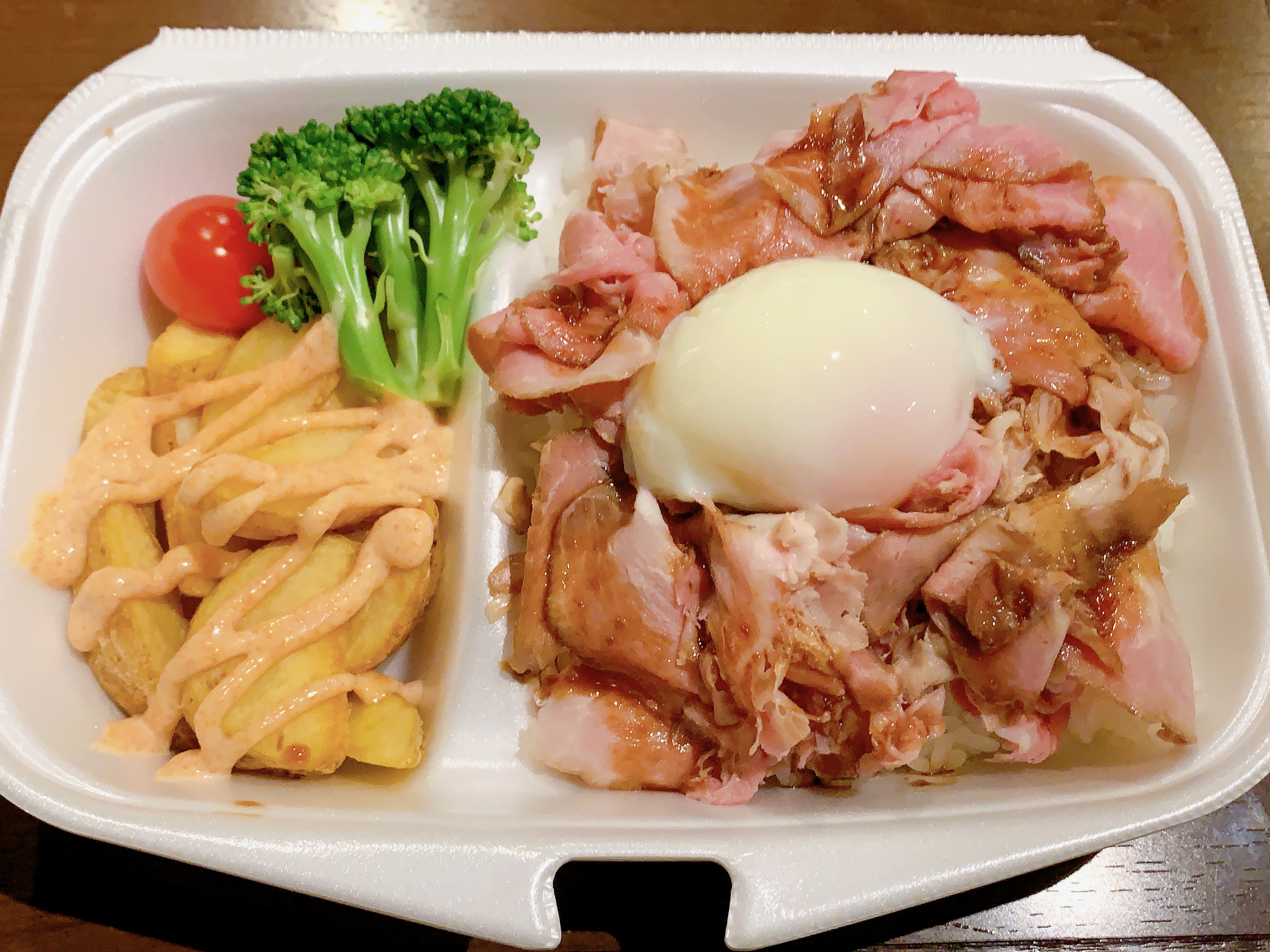 ローストポークライス
