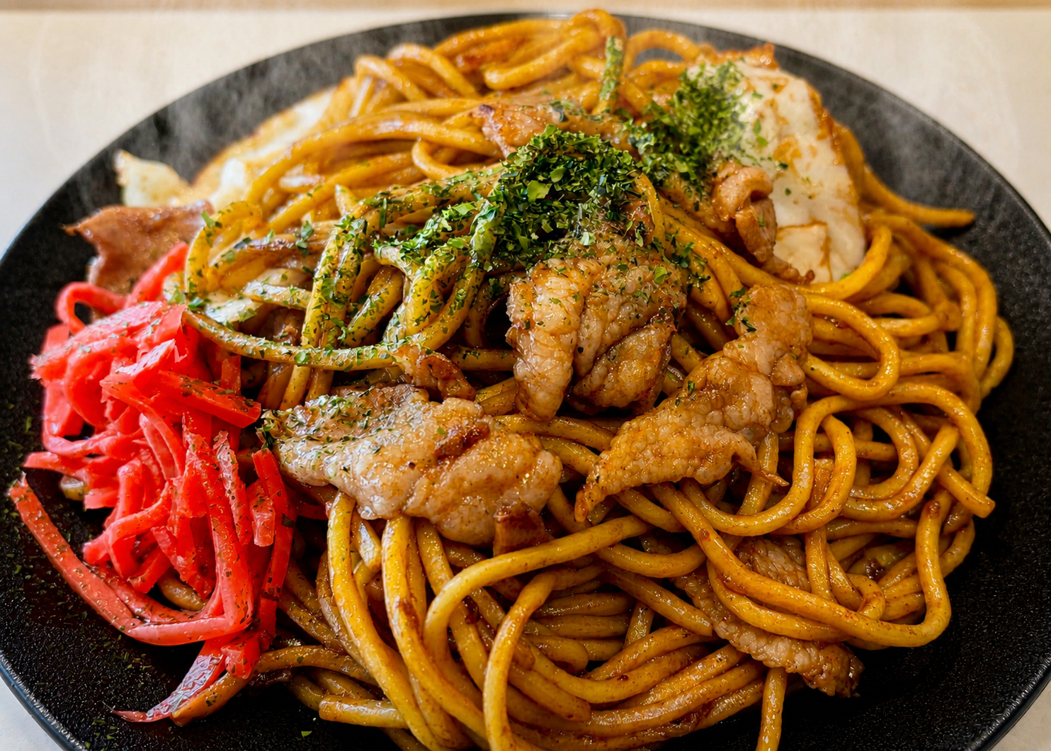 太麺焼きそば