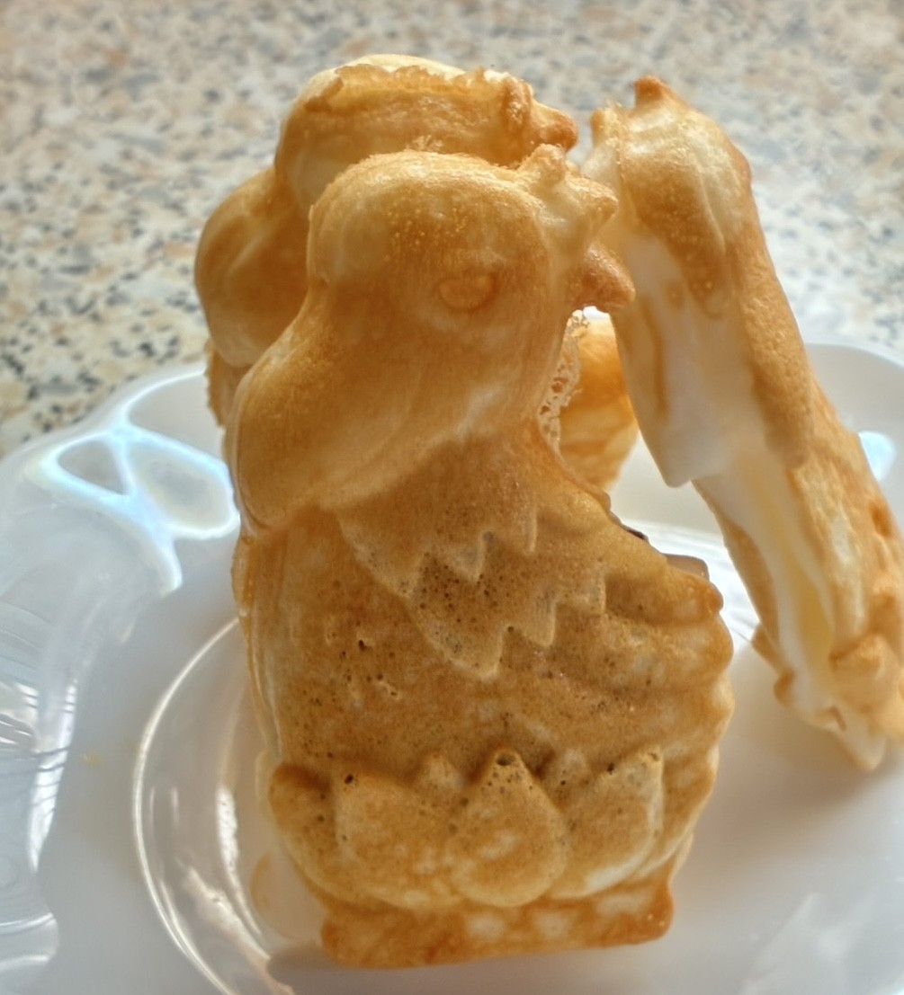 札幌発！サクッとしっとり『ハシビロコウの人形焼き』米粉のやさしい味わいです