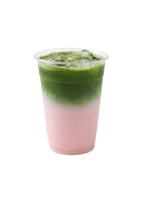 ストロベリー抹茶ラテ