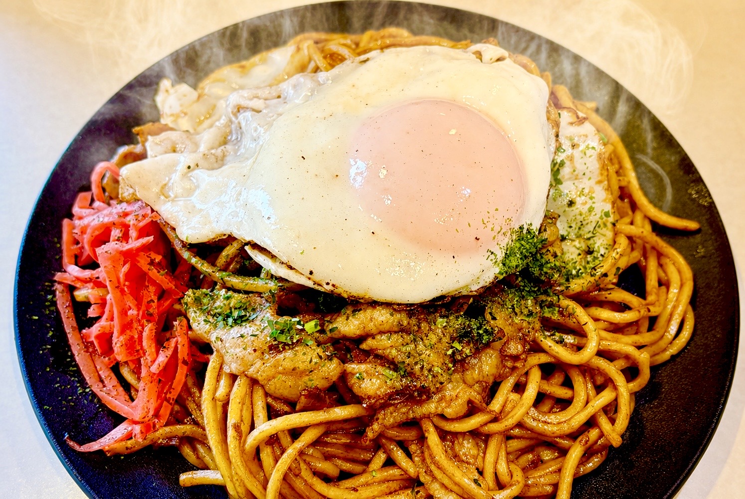 目玉焼きそば