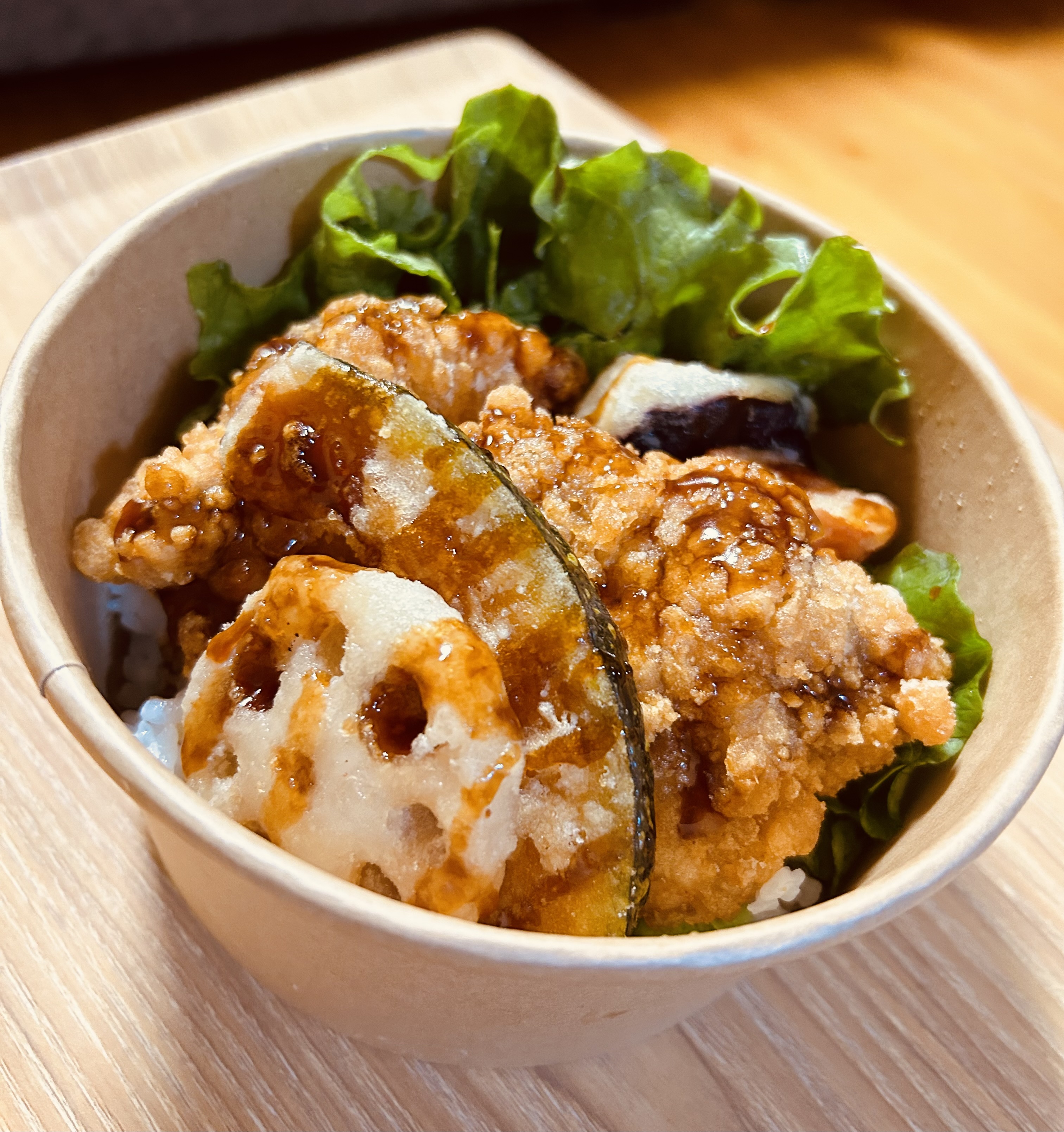 唐揚げ丼