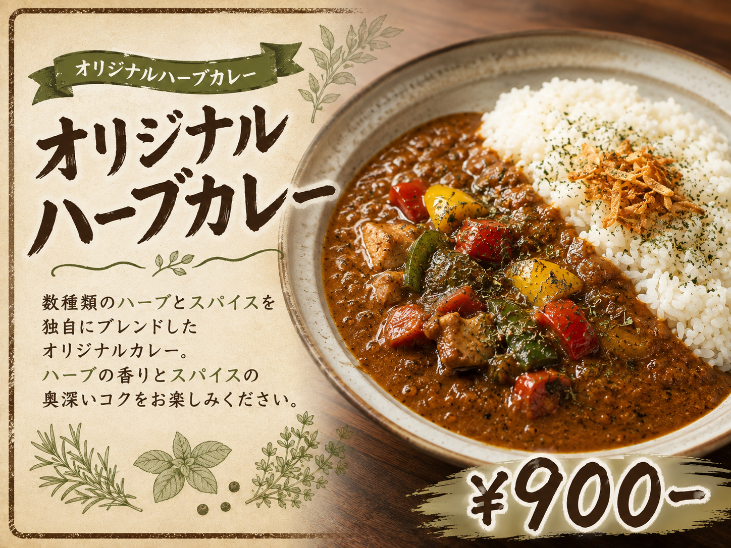 ハーブカレー