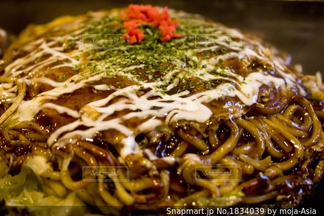 お好み焼き、焼きそばなど