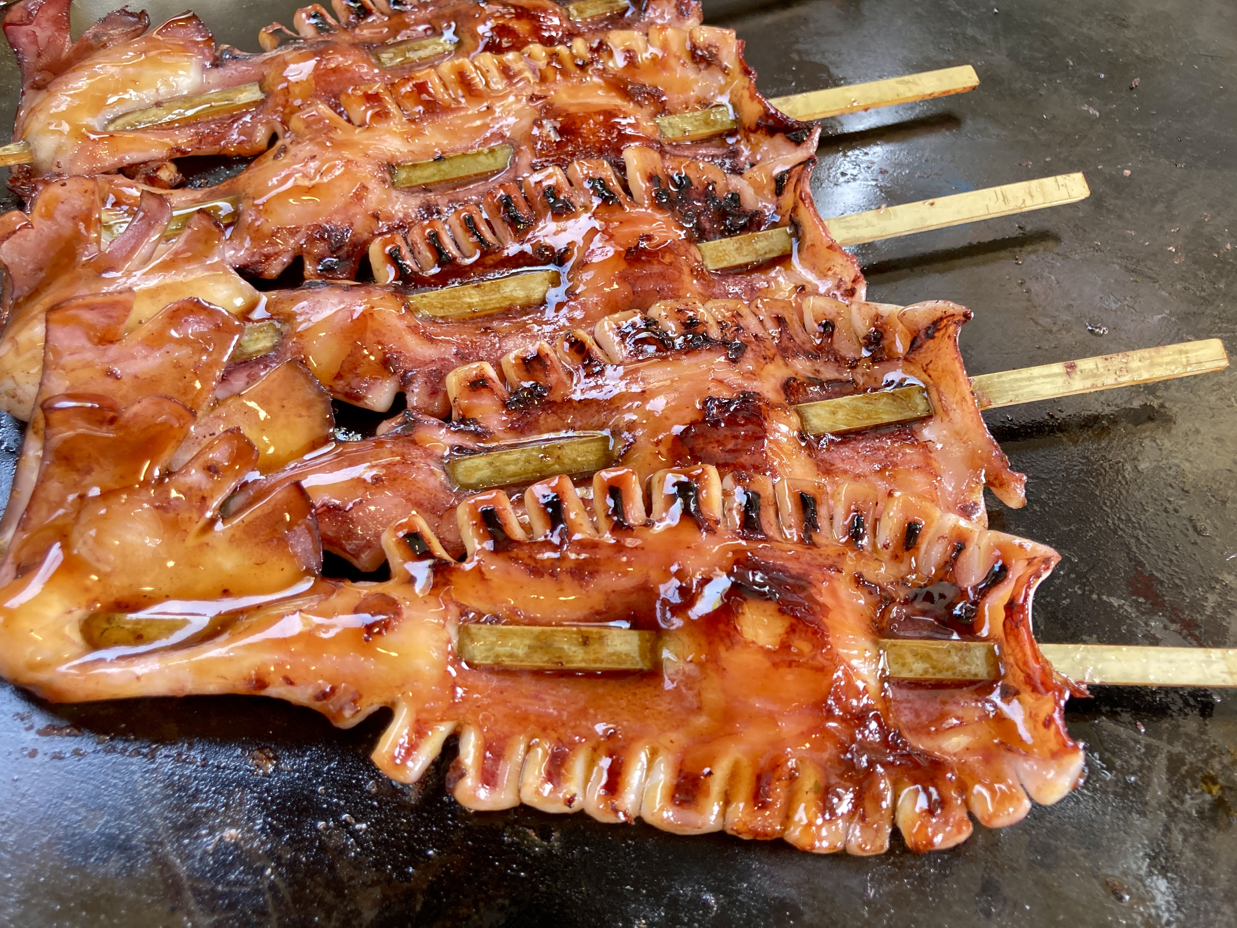 イカ焼き串