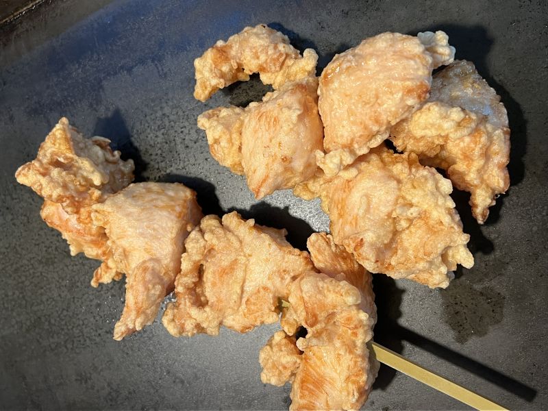 知床チキンBIGニンニク塩ザンギ