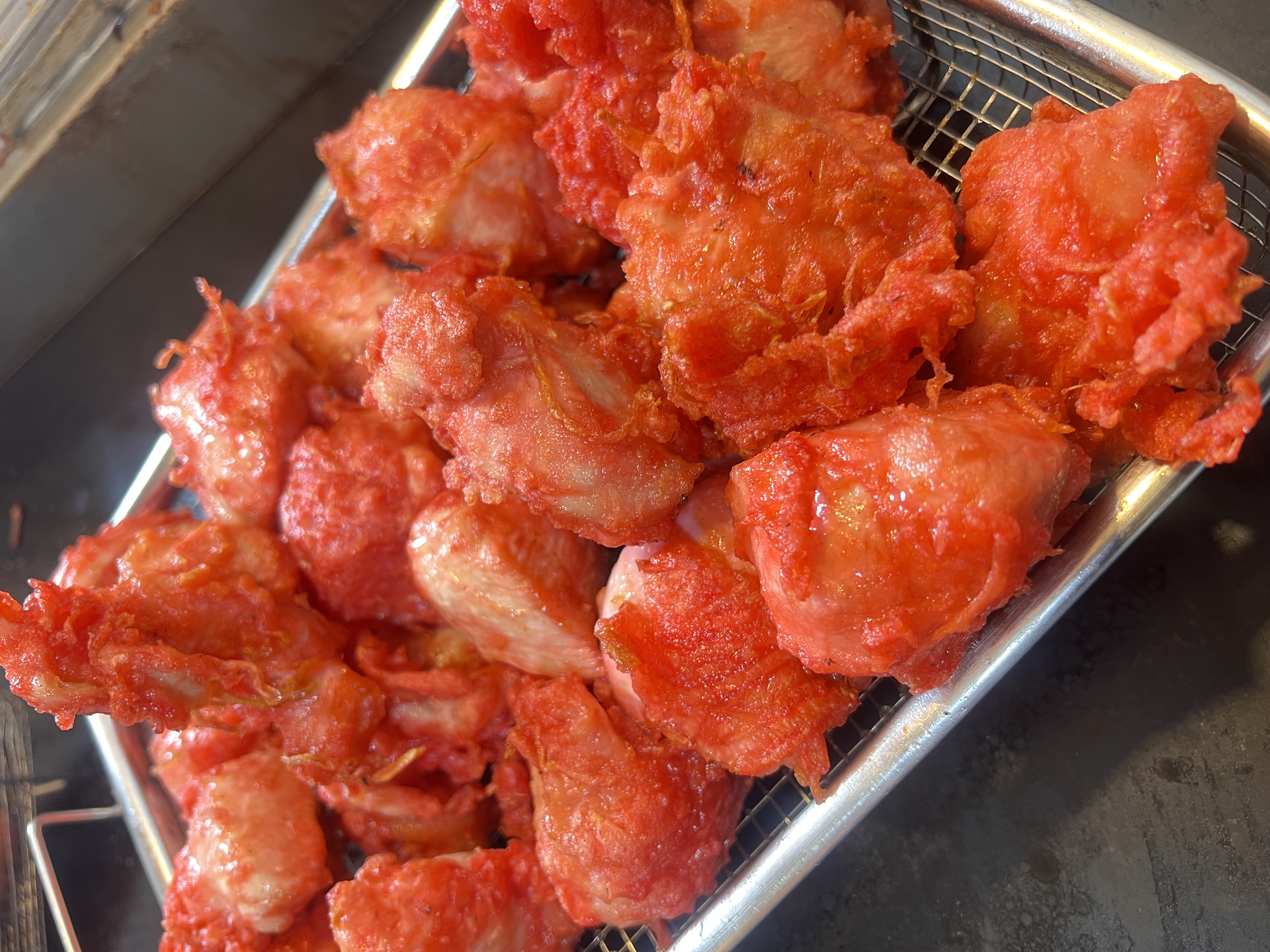 知床チキン紅しょうがBIGザンギ串